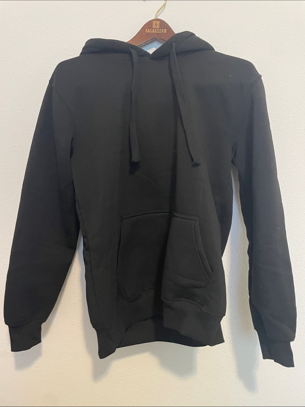 Men's Black Hoodie Sweatshirt